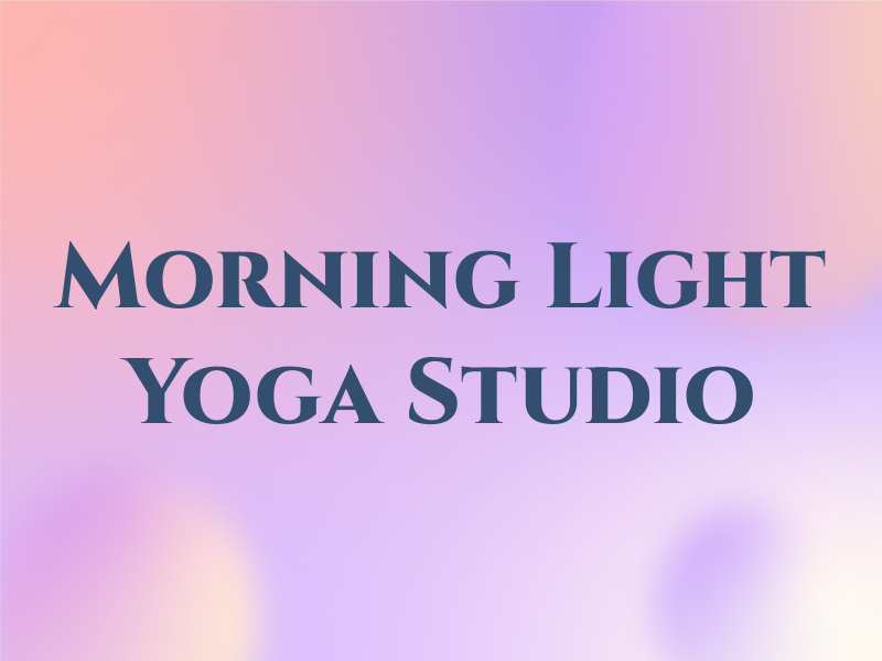 Morning Light Yoga Studio