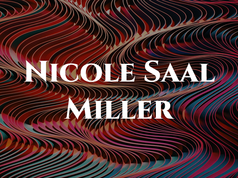 Nicole Saal Miller