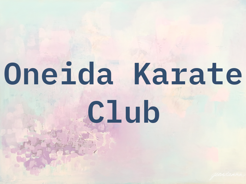 Oneida Karate Club