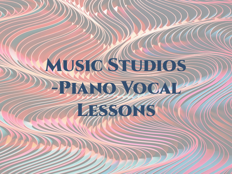 A. G. Music Studios -Piano & Vocal Lessons