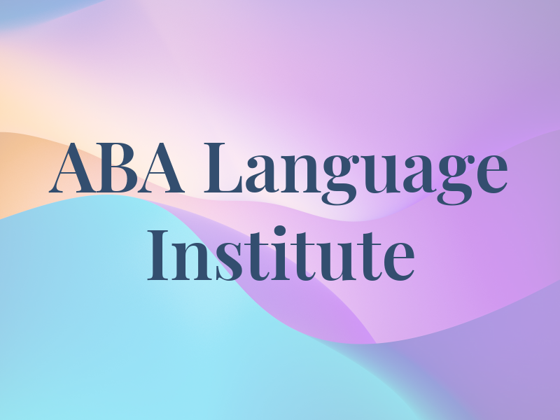 ABA Language Institute