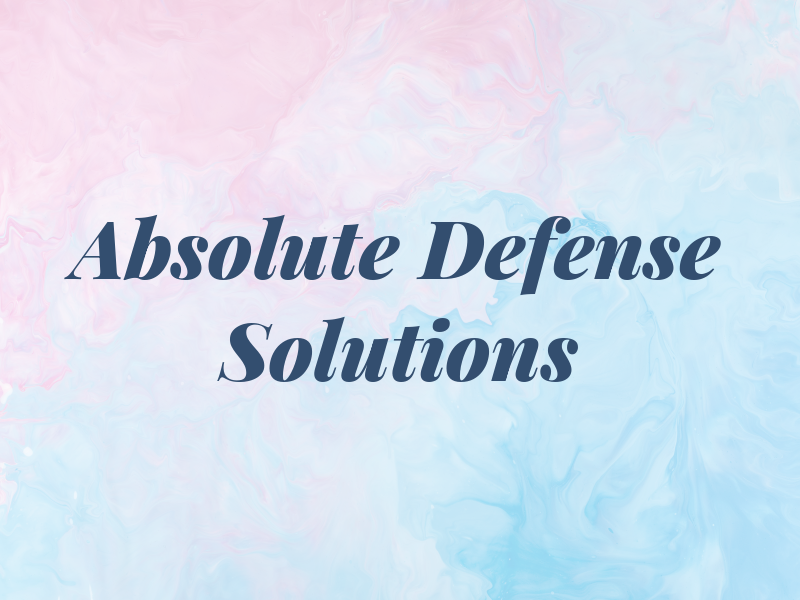 Absolute Defense Solutions