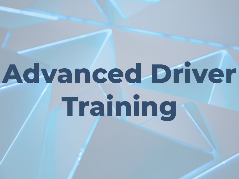 Advanced Driver Training