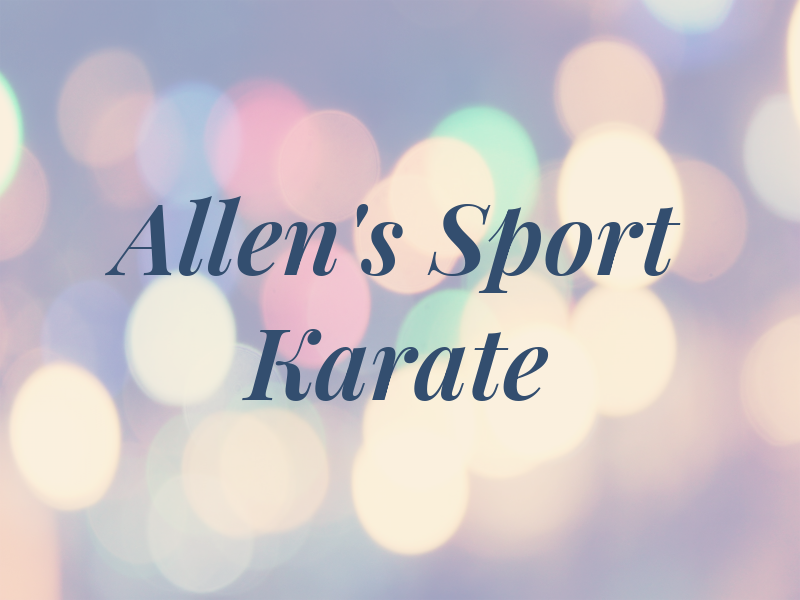Allen's Sport Karate