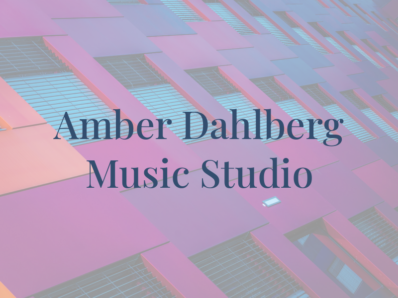 Amber Dahlberg Music Studio