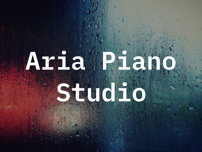 Aria Piano Studio