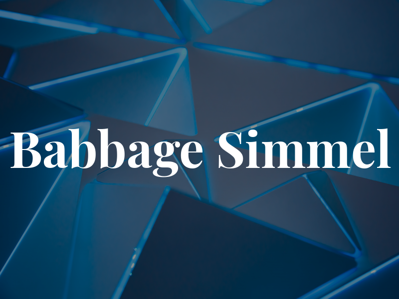Babbage Simmel