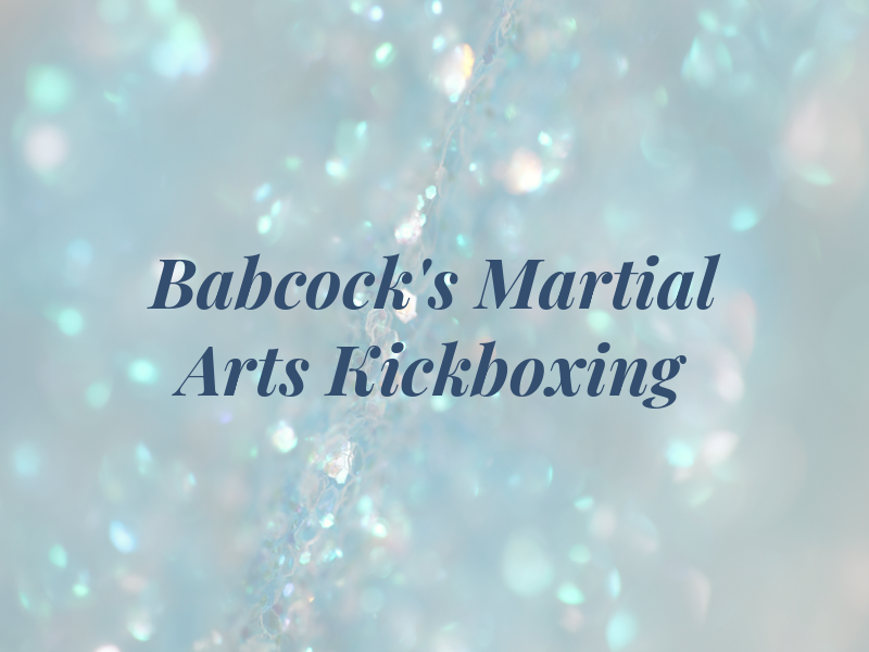 Babcock's Martial Arts & Kickboxing