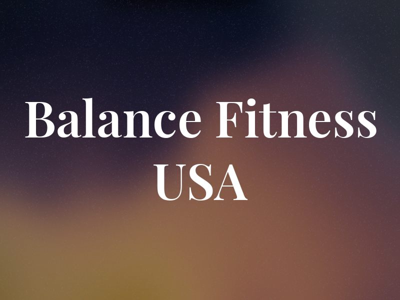 Balance Fitness USA