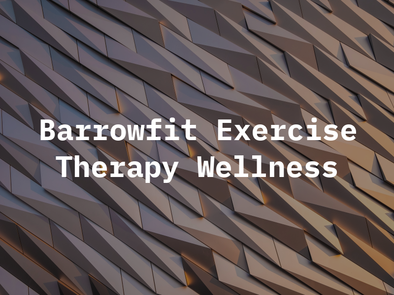 Barrowfit Exercise Therapy & Wellness Inc