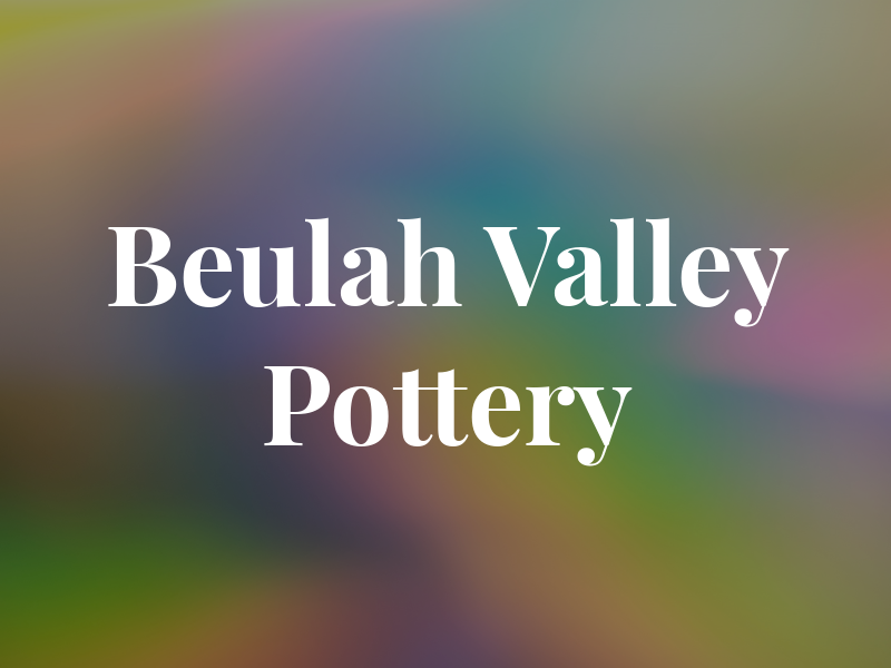 Beulah Valley Pottery