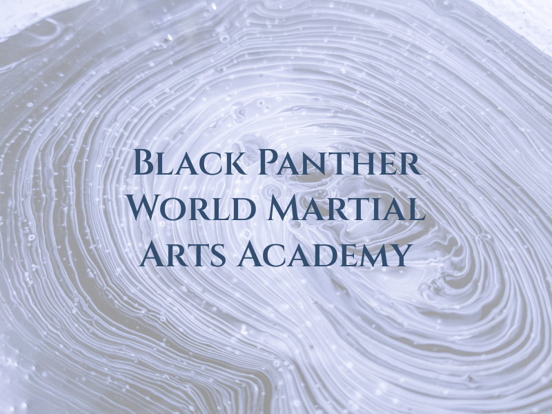 Black Panther World Martial Arts Academy