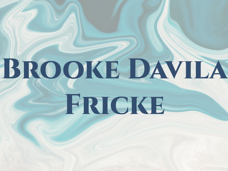 Brooke Davila Fricke