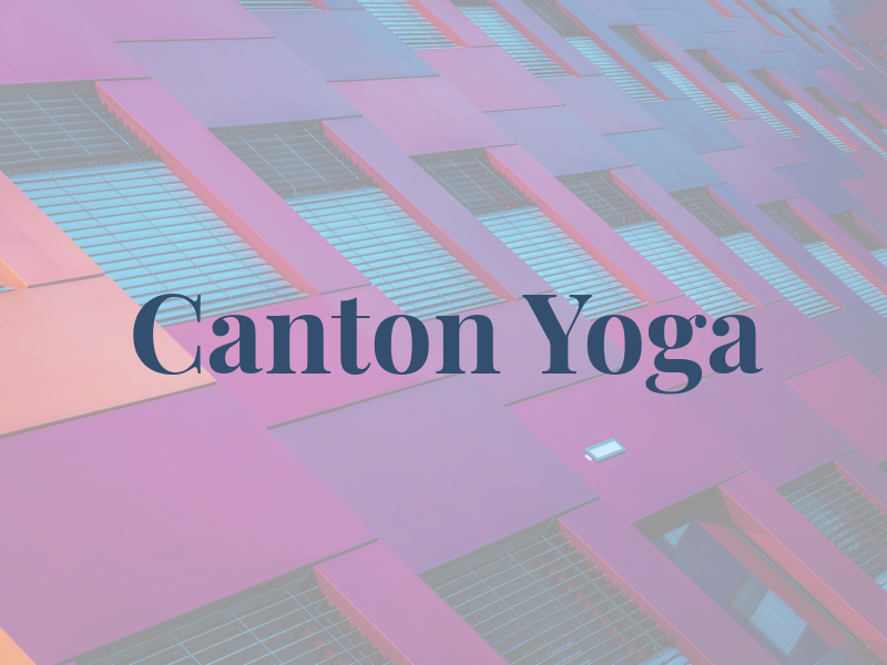 Canton Yoga