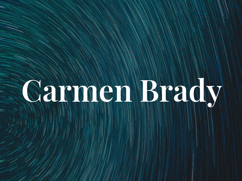 Carmen Brady