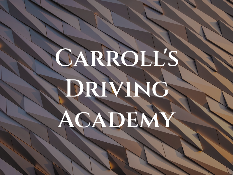 Carroll's Driving Academy