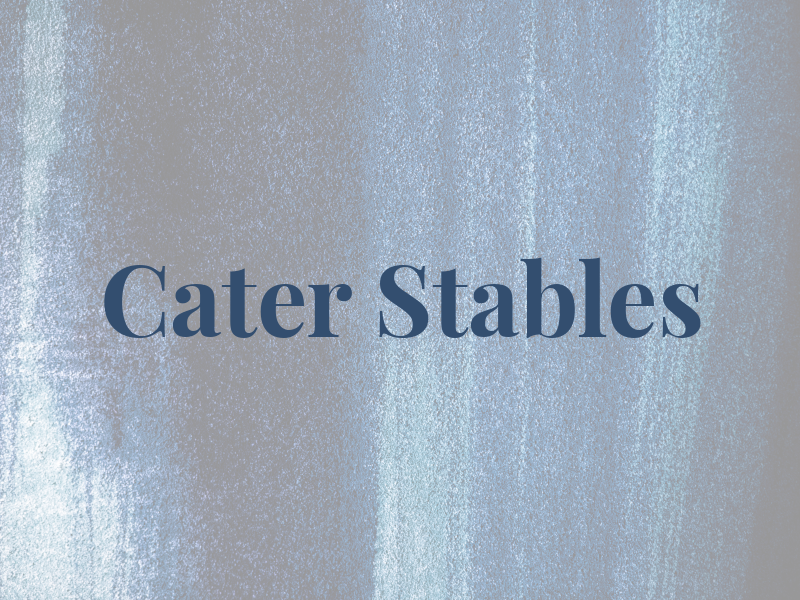 Cater Stables