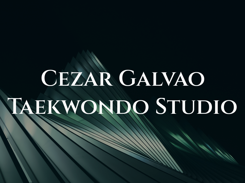 Cezar Galvao Taekwondo Studio