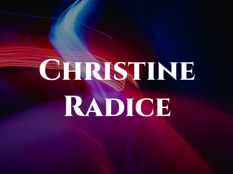 Christine Radice