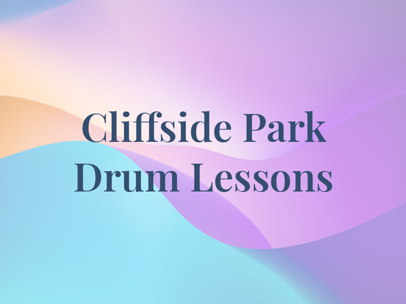 Cliffside Park Drum Lessons