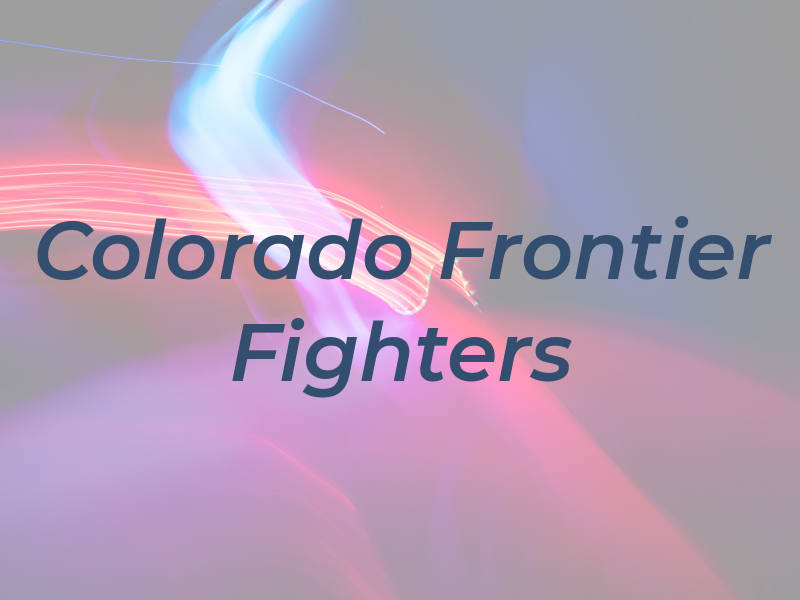 Colorado Frontier Fighters