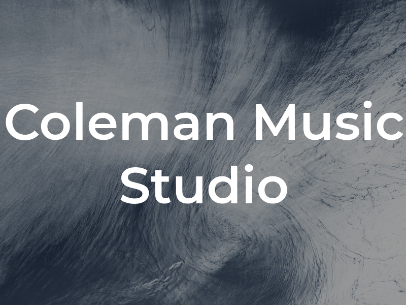 Coleman Music Studio