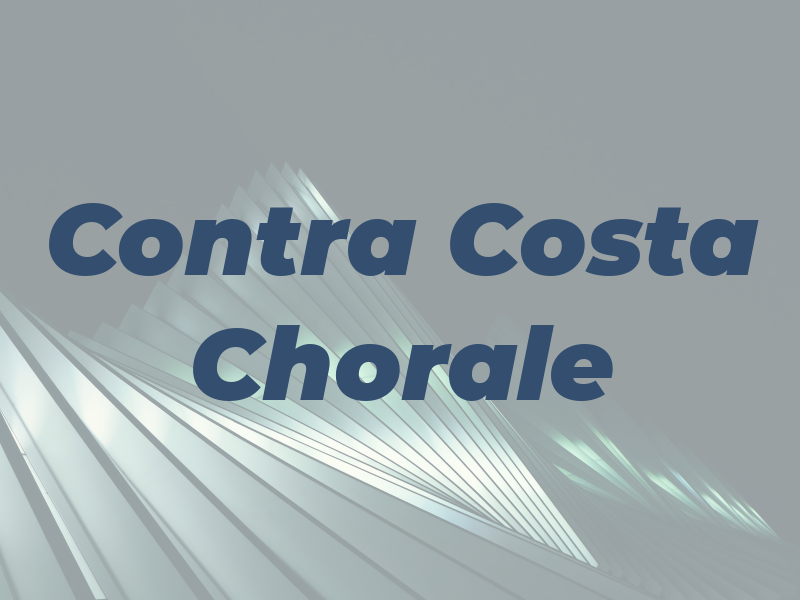 Contra Costa Chorale