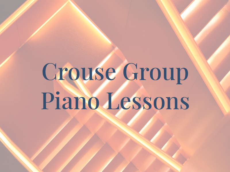 Crouse Group Piano Lessons