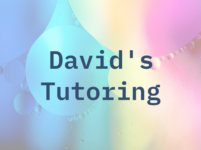 David's Tutoring