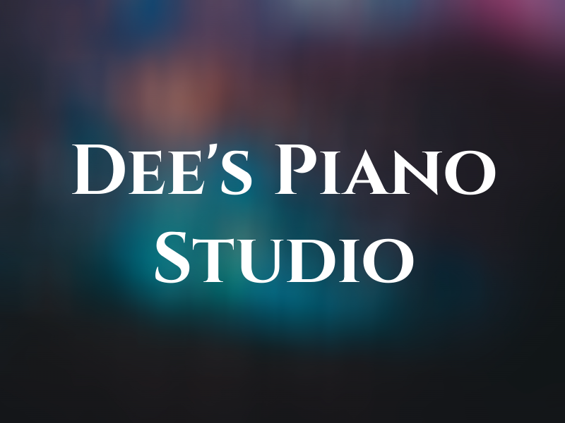 Dee's Piano Studio