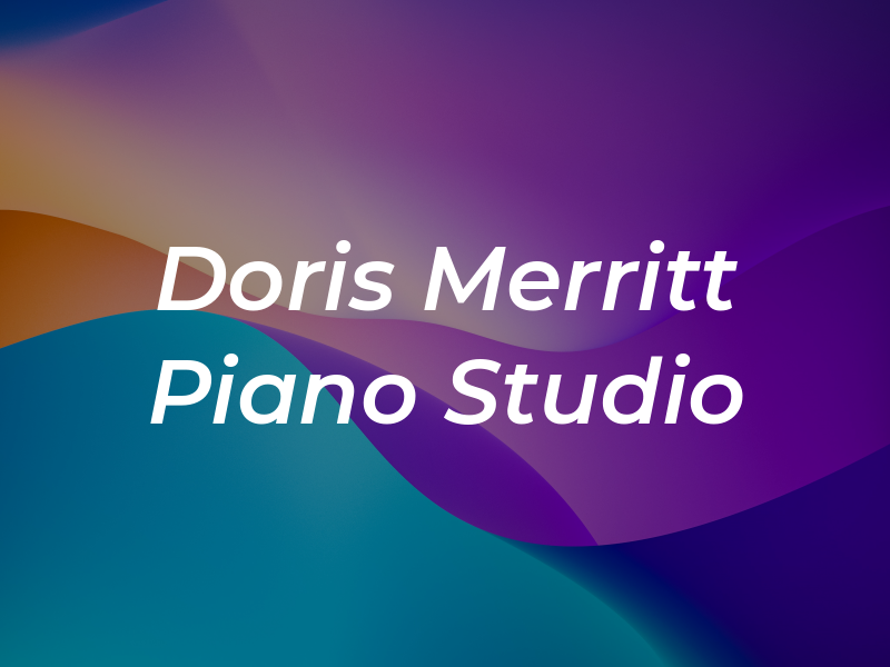 Doris Merritt Piano Studio