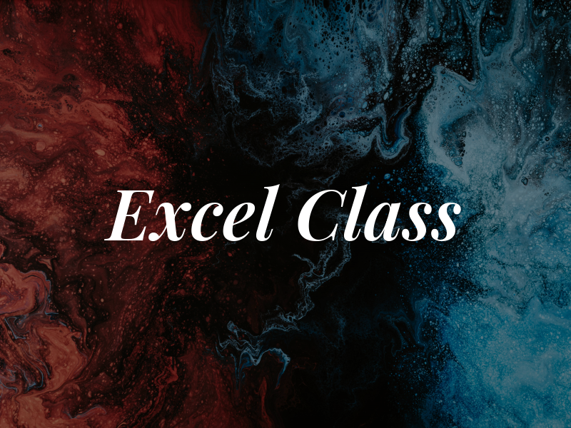 Excel Class