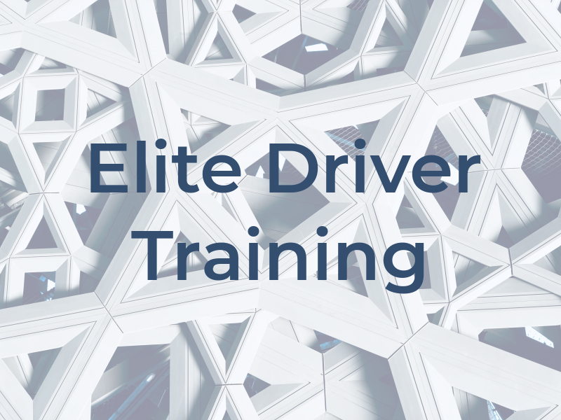 Elite Driver Training