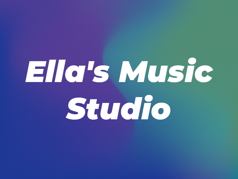 Ella's Music Studio