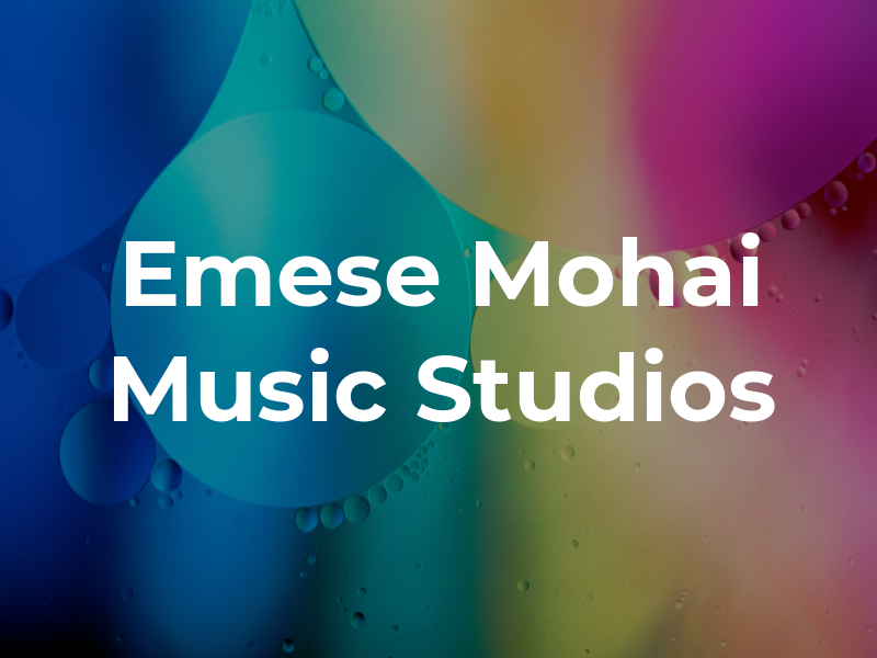 Emese Mohai Music Studios