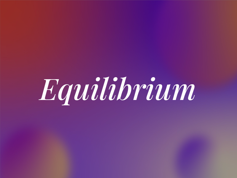 Equilibrium