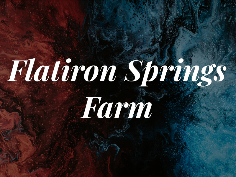 Flatiron Springs Farm