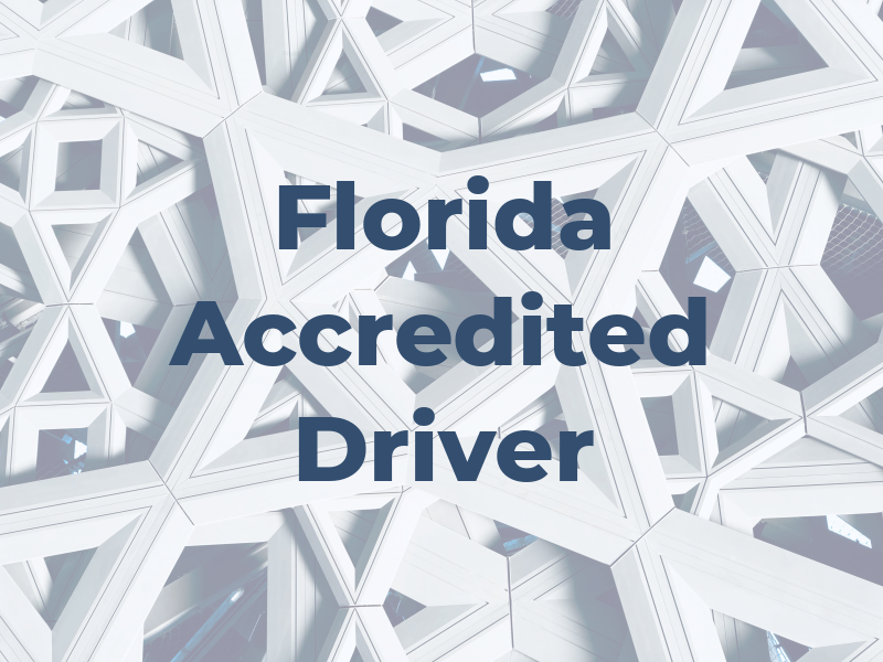 Florida Accredited Driver