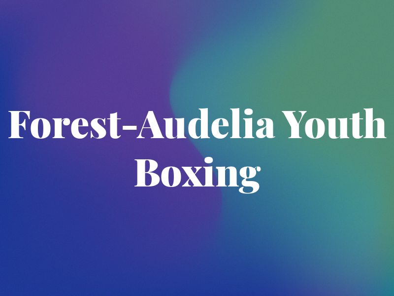 Forest-Audelia Youth Boxing Gym