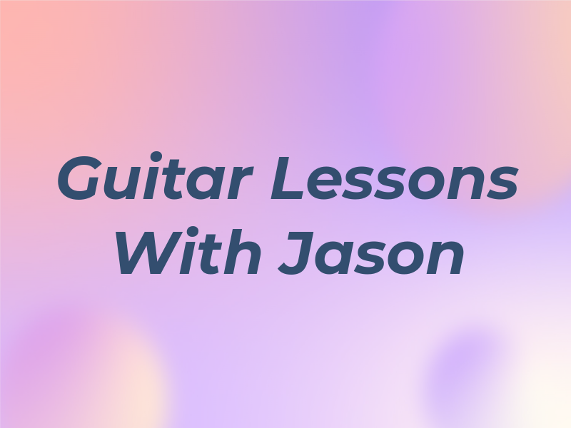 Guitar Lessons With Jason Fox
