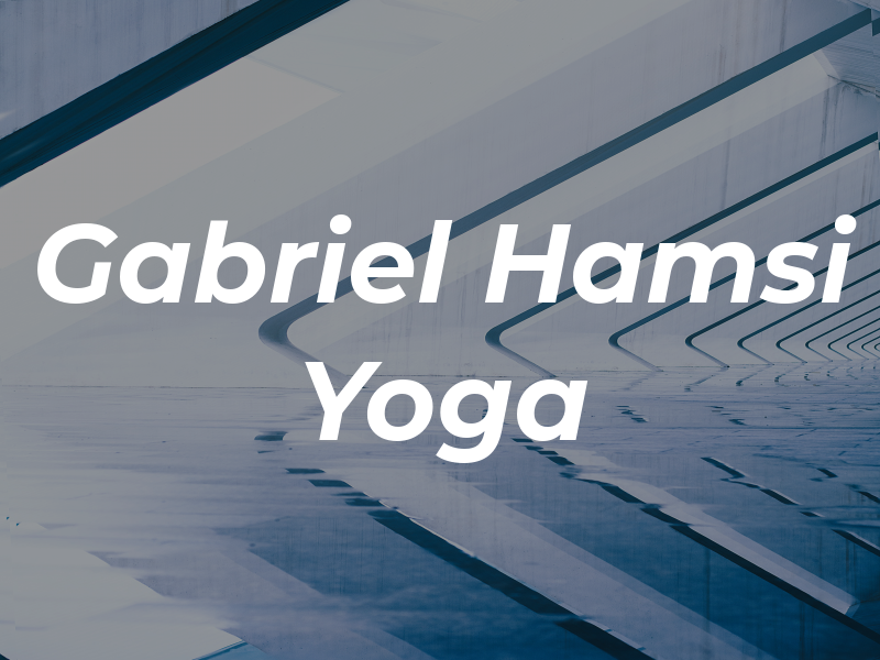 Gabriel Hamsi Yoga