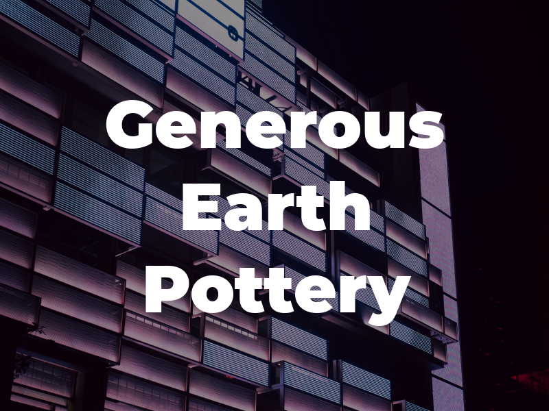 Generous Earth Pottery