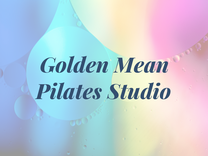Golden Mean Pilates Studio