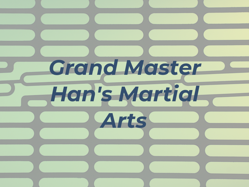 Grand Master Han's Martial Arts
