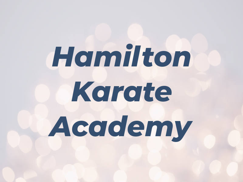 Hamilton Karate Academy