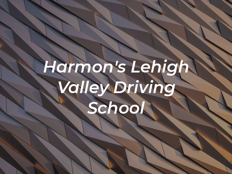 Harmon's Lehigh Valley Driving School