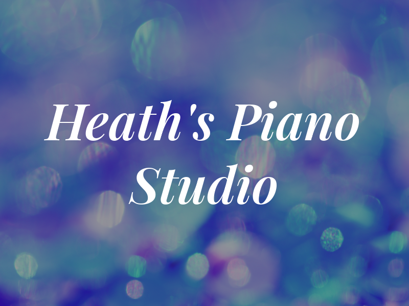 Heath's Piano Studio