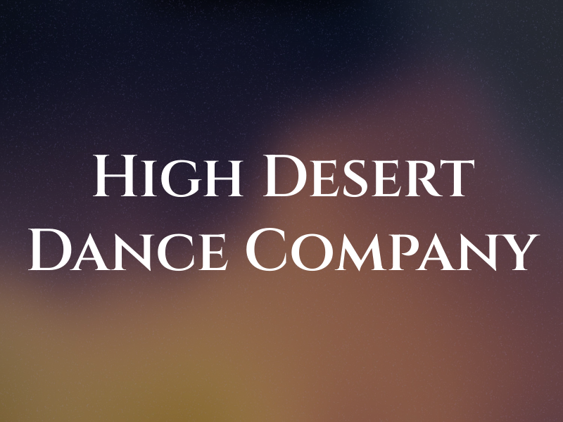 High Desert Dance Company