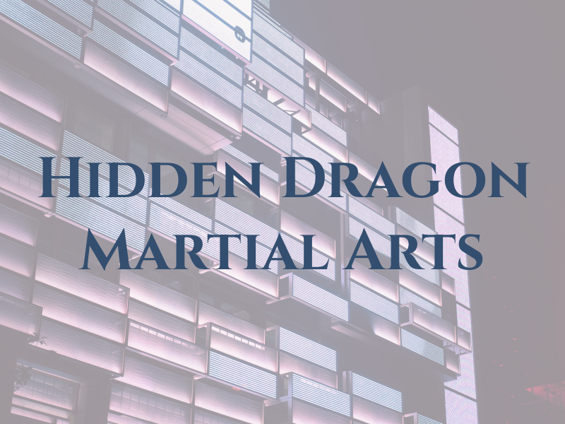 Hidden Dragon Martial Arts