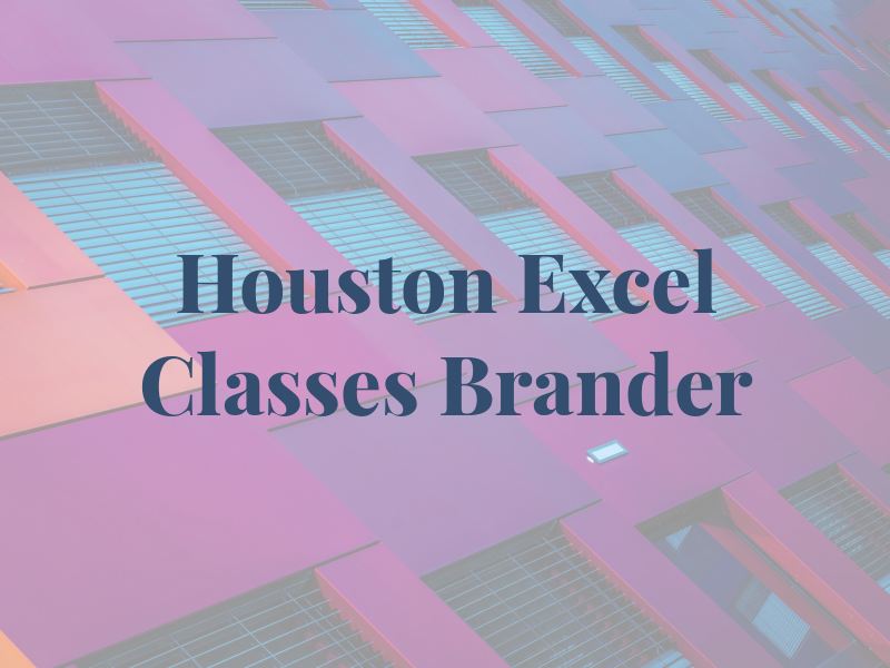 Houston Excel Classes by Chi Brander
